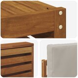  Set vanjskih sofa 9 kom. Prirodna i svjetlosiva | shoptok.hr