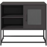 vidaXL TV ormarić crni 68x39x60,5 cm čelični | shoptok.hr