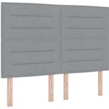  Krevetna konstrukcija Svjetlosiva 140 x 190 cm tkanina | shoptok.hr