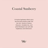 WoodWick Coastal Sunberry mirisna svijeća s drvenim fitiljem 85 g | shoptok.hr
