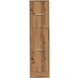 vidaXL Ormarić za lijekove boja artisian hrast 30x41x118 cm drveni | shoptok.hr