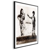  Plakat - Naughty Children 40x60 Crni okvir s margom | shoptok.hr