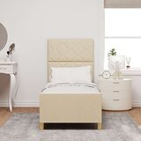 Krevetna konstrukcija Krem 80x200 cm Tkanina | shoptok.hr