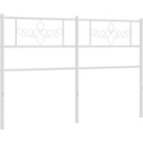  Metalno zamjensko uzglavlje bijelo 120 cm | shoptok.hr