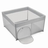 Kinderkraft otroška igralnica/ohišje ZIKI 126,5x126,5x69,5 cm, siva | Shoptok.si