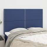 vidaXL Uzglavlja 4 kom plavi 72 x 5 x 78/88 cm od tkanine Cijene