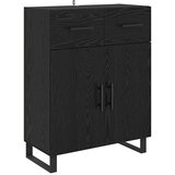  Highboard 2 kom. Crni hrast 69,5 x 34 x 180 cm | shoptok.hr