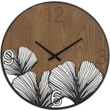 Zidni sat Super Wood/Leaf