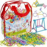 Kruzzel Gradbene barvne vezne slamice 1000kos, (20404554) | Shoptok.si