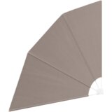 vidaXL Zaslon za privatnost na balkonu Sivo-smeđa 140 x 140 cm tkanina | shoptok.hr