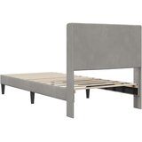  Krevetna konstrukcija Svjetlosiva 80 x 200 cm Baršun | Eponuda.ba