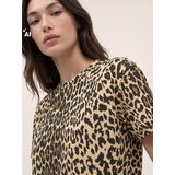 Sinsay Pamučna majica s leopard uzorkom | shoptok.hr