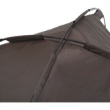 vidaXL Povišeni krevet za pse Smeđi Metal 76 x 62 x 70.5 cm Sklopiv | shoptok.hr