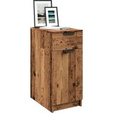 vidaXL Ormarić za radni stol boja staro drvo 33x50x75 cm drveni | shoptok.hr