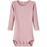 name it Dječji bodi 'Kab' sivkasto ljubičasta (mauve) Cijene