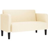  Dvosjed kauč kremasto 109 cm samt tkanina | shoptok.hr