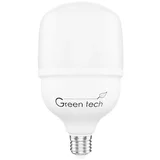Greentech LED sijalka (40 W, hladno bela, E27, 3200 lm, 6500 K)