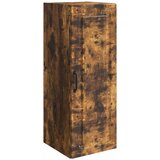 vidaXL Omara za steno Dimljen hrast 33 x 34,5 x 90 cm Inženirski les, (5000246952) | Shoptok.si