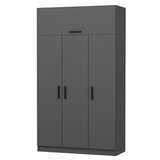 Hanah home Ormar 135x235x52cm Antracit | Eponuda.ba