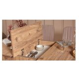 Hanah home Trpezarijski sto i stolice Vina 0900, 130x77x80 cm, Hrast | Eponuda.ba