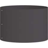 Crna Vrtni lonček Črna 30 x 30 x 20 cm Jeklo | Shoptok.si