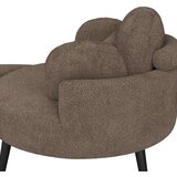Bessagi Home Fotelj Bianca, Rjava | Shoptok.si