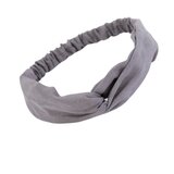 INF Stilska prekrižana traka za lase za šport in vsakodnevno uporabo Grey, (21784151) | Shoptok.si