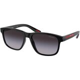 Prada Linea Rossa PS06YS 1AB09U ONE SIZE (56) Črna/Siva Cene