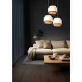 Luster na kablu BOHO 3xE27/60W/230V bela/juta | Eponuda.com