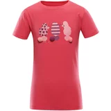 NAX Children's T-shirt POLEFO raspberry