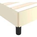 vidaXL Okvir kreveta bez madraca krem 120x190 cm umjetne kože - Krema 120 x 190 cm 35 cm | shoptok.hr