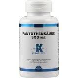  Pantotenska kislina (B5) 500 mg - 100 kaps. | Shoptok.si