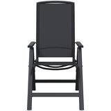  Ležaljke u vrtu 2 pcs Crna 58 x 71 x 112 cm Tekstilen | shoptok.hr