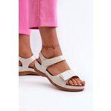 EVENTO PE1 Comfortable Women's Sandals with Velcro Silver Iphiope | Eponuda.ba