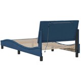  Okvir za krevet bez madraca Hanko plava 100x200cm od tkanine | shoptok.hr