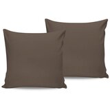 Brown pillowcase set (2 pieces) (fr) Cene