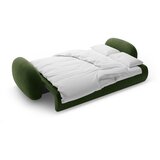 Cosmopolitan Design Zelena žametna raztegljiva/s prostorom za shranjevanje sedežna garnitura 262 cm Tonale – | Shoptok.si