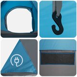 Instant šator Plava 305 x 215 x 140 cm Poliester i čelik | shoptok.hr