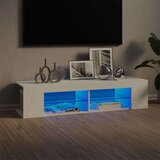 vidaXL TV ormarić s LED svjetlima bijeli 135 x 39 x 30 cm Cijene