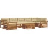  Set vanjskih sofa 8 kom. Prirodna i bež | shoptok.hr