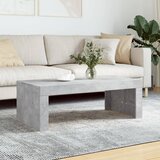 The Living Store Klubska mizica betonsko siva 102x50x36 cm inženirski les - Klubska Mizica, (21573276) Cene