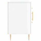  Komoda sjajna bijela 100x36x60 cm od konstruiranog drva | shoptok.hr
