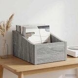  Kutija za LP ploče Siva Sonoma 23 x 33 x 16 cm | shoptok.hr