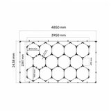  led svetiljka heksagon RX101 615W 6500K | ePonuda.com