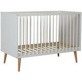 Qu-ax otroška posteljica cocoon 60x120 ice white | Shoptok.si