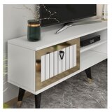 Hanah home tv polica lidya white gold | ePonuda.com