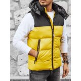 DStreet Kamizelka męska pikowana żółta | Shoptok.si