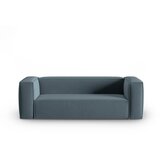 Cosmopolitan Design Modra žametna sedežna garnitura 200 cm Mackay – Cene