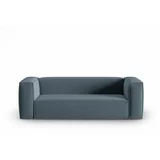 Cosmopolitan Design Plava baršunasti sofa 200 cm Mackay –