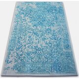 RugsX Preproge Preproga Vintage 22208/054 turkizna / krem rozeta 140x200 cm Modra | Shoptok.si
